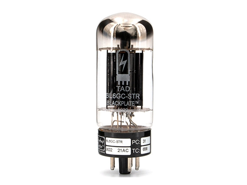 TAD 6L6GC-STR BLACKPLATE RCA-Style kvartet | Výkonové - 03