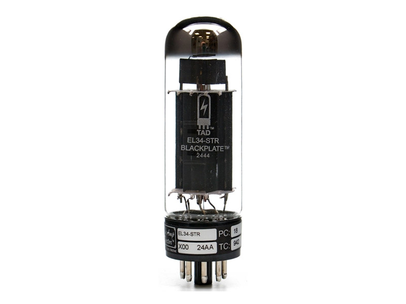 EL34-STR BLACKPLATE TAD PREMIUM Tube/Valve MATCHED QUARTET | Výkonové - 03