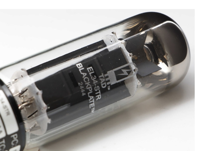 EL34-STR BLACKPLATE TAD PREMIUM Tube/Valve MATCHED QUARTET | Výkonové - 05