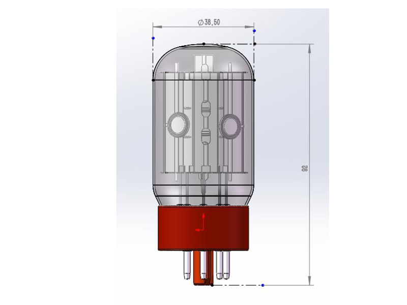 TAD 6L6WGC-STR Redbase Tube - kvartet | Výkonové - 03