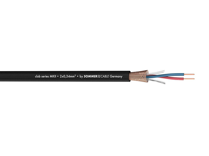 Sommer Cable Club Serie MKII 200-0051 - mikrofonní kabel černý | Mikrofonní kabely - 03