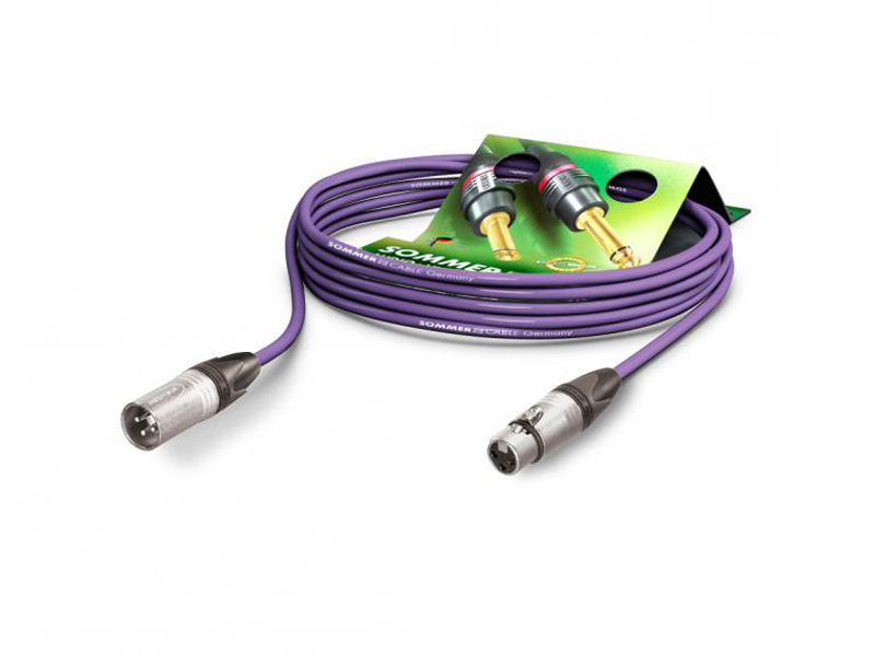 Sommer Cable SGMF-0600-VI STAGE HIGHFLEX - 6m fialový | 6 m - 01