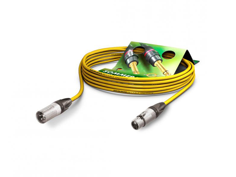 Sommer Cable SGMF-1500-GE STAGE HIGHFLEX - 15m žlutý | 15 m - 01