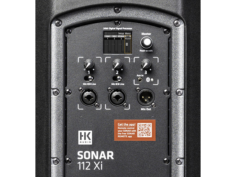 HK Audio SONAR 112/115 Power Bundle-ozvučovací sestava | SONAR aktivní reprosoustavy - 05
