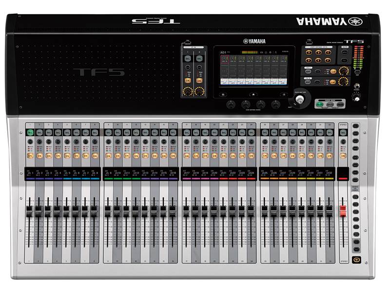 YAMAHA TF5 digitální mixpult, předváděcí kus z prodejny | TF digitální mixážní konzole - 01