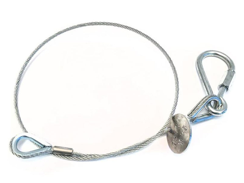Ultralite lanko s karabinou 4mm, 60cm, 30kg | Ultralite - 01