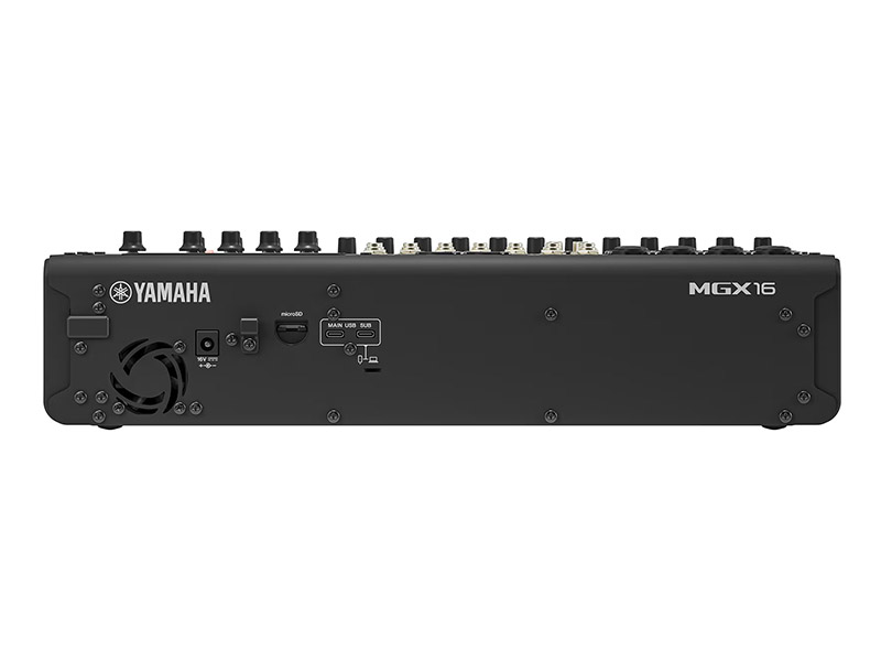 YAMAHA MGX16 black - digitální mixážní pult | MGX Series - 04