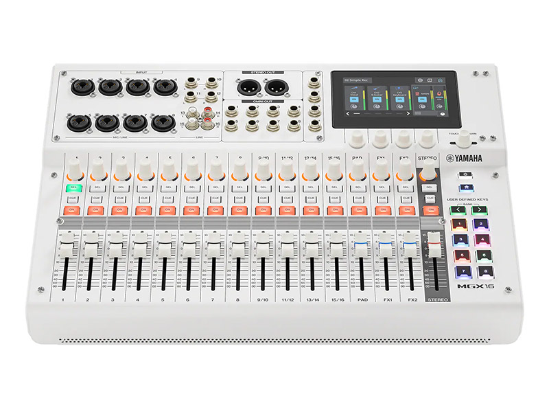 YAMAHA MGX16 white - digitální mixážní pult | MGX Series - 02