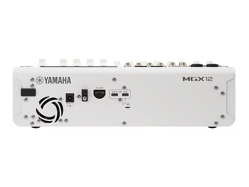 YAMAHA MGX12 white - digitální mixážní pult | MGX Series - 04