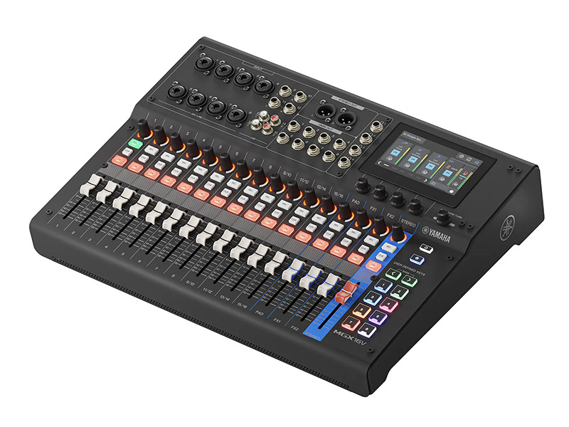 YAMAHA MGX16V black - digitální mixážní pult s video rozhraním | MGX Series - 01