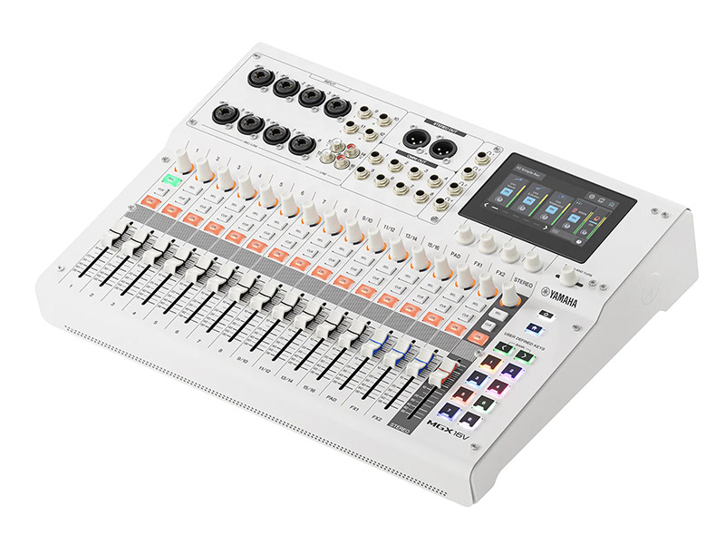 YAMAHA MGX16V white - digitální mixážní pult s video rozhraním | MGX Series - 01