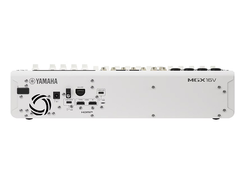 YAMAHA MGX16V white - digitální mixážní pult s video rozhraním | MGX Series - 04