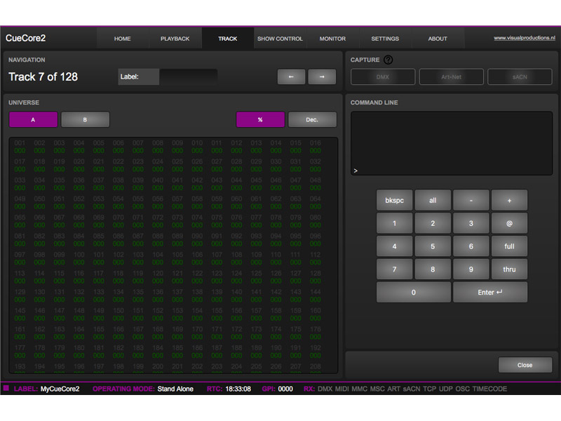 Visual Productions CueCore2 | CueCore - 05