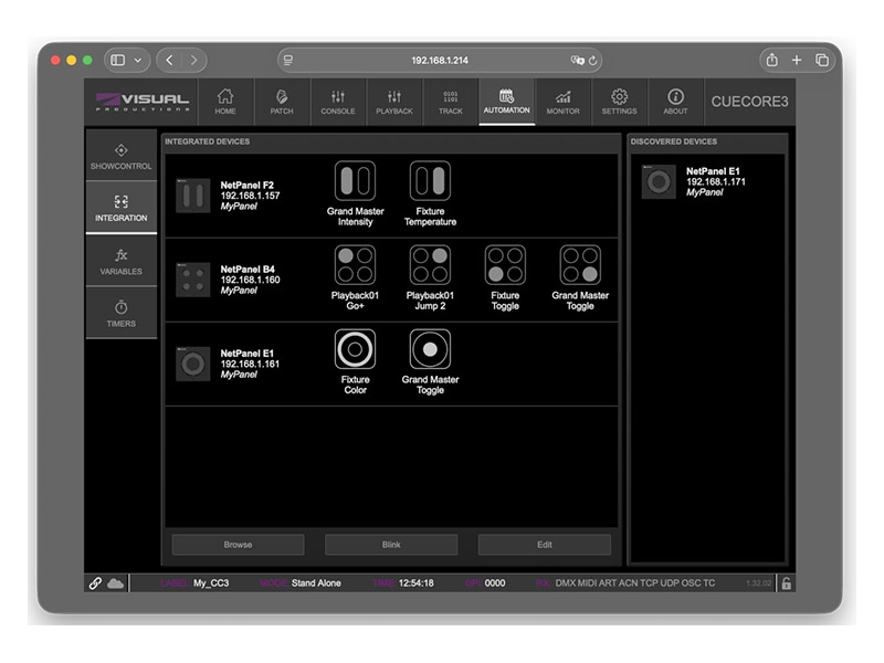 Visual Productions NetPanel E1 | Net Panel - 04