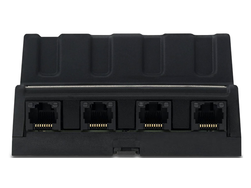 Visual Productions DIN-Rail PoE Switch | PoE Switch - 02