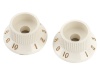 FENDER S-1 Switch Stratocaster Knobs 2 ks Parchment | Ostatní - 01