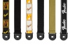 FENDER Quick Grip Locking End Strap, Black, Yellow and Brown, 2 | Popruhy - 04