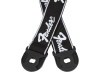 FENDER Quick Grip Locking End Strap, Black with White Running Logo, 2 | Popruhy - 03