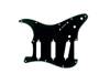 FENDER pickguard Strat 62 B/W/B Black | Pickguard - 02