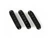 FENDER pickup covers, black Strat kryty snímačů | Snímače - 03