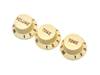 FENDER knoflík potenciometru Aged White Strat Knobs | Ostatní - 01