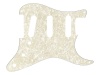 FENDER Pickguard, Stratocaster S/S/S, 11-Hole, Aged White Pearl, 4-Ply | Pickguard - 01