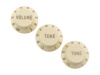 Fender Roadworn Strat Knobs WHT | Kytarové propojky - 01