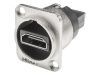 HICON HDHD-FFDN - HDMI panelový konektor | Nabíječky a baterie - 01