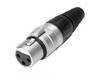 HICON X3CF XLR kabelový konektor - samice | Samec - 01