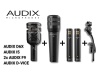 Audix D6X, I5 a 2x F9 akční sada mikrofonů pro bicí nástroje | Dynamické nástrojové mikrofony s VLM technologií - 01