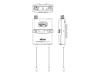 MIPRO MI-909 IEM Digital - 5E 480-544MHz | Propojovací kabely - 05