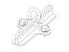 Nexo P12 lift bar for P serie black | P+ series příslušentví - 01