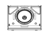 Nexo P10 flange dispersion adapter 110° x 60° | P+ series příslušentví - 01